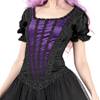 Sinister - 1180 Robe courte - Noir/Violet Product image